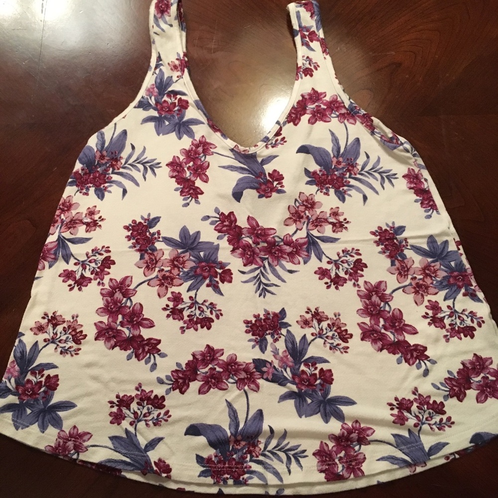 American Eagle Floral Tank Top